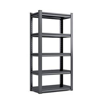 VIYET 72"H Metal Garage Shelving - 5 tier 2000LBS Heavy Duty Adjustable Industrial Storage Rack