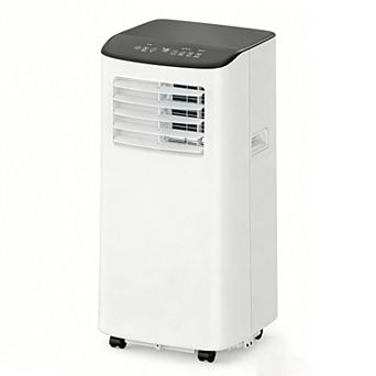 8000BTU Portable Air Conditioner, 3 in Cooling, Dehumidifier &Fan, Quiet Auto Evaporation,No Drain