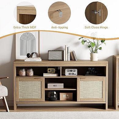 Entertainment Center Media Console - 45-65" TV