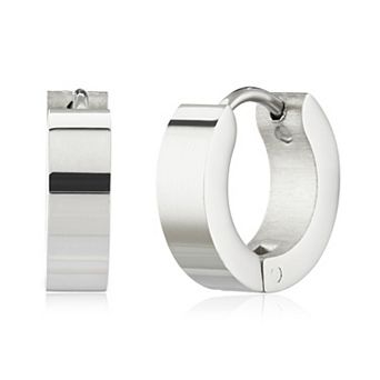 ELYA Women's Polished Small Hoop Earrings