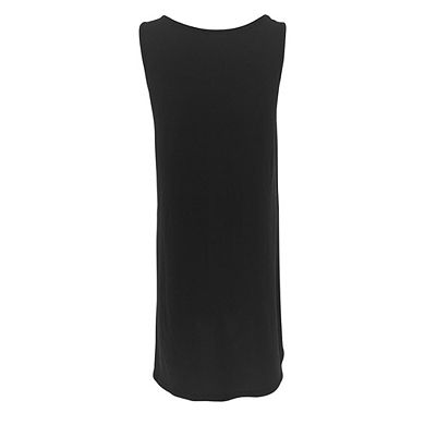 Sleeveless Round Neck Maternity Knee Length Dress