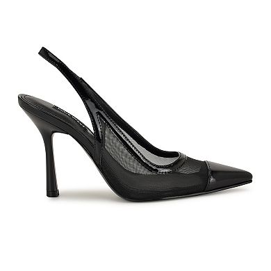 Nine West Jermain Women's Slingback Mesh Pumps