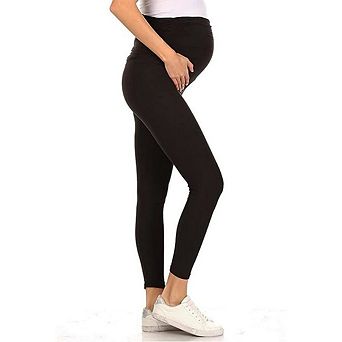 Women's Maternity Leggings Over The Belly Pregnancy Yoga Pants Activewear Workout Leggings