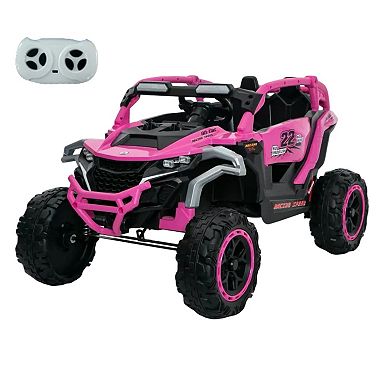 TOEMOA 12V Kids Electric Ride On Truck with Remote Control And Music Player