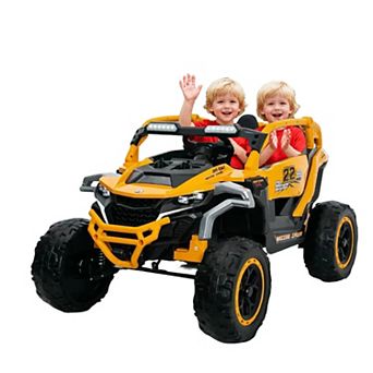 TOEMOA 12V Kids Electric Ride On Truck with Remote Control And Music Player