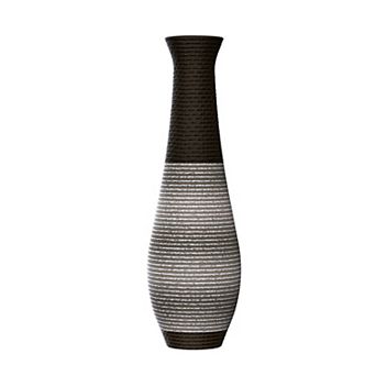 TOEMOA Hand-Woven Rattan Floor Vase for Home Decor 40.2 Inch Tall Decorative