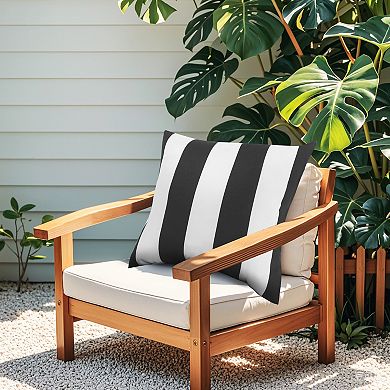 TOEMOA Set of 2 Outdoor Decorative Throw Pillows with Weather-Resistant Fabric