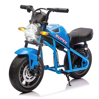 TOEMOA XL Electric Toy Motorcycle for Kids with High-Speed Motor and Music Lights