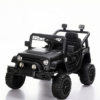TOEMOA Kids Ride-On Car with Remote Control for Outdoor Adventures