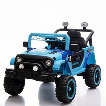TOEMOA Kids Ride-On Car with Remote Control for Outdoor Adventures