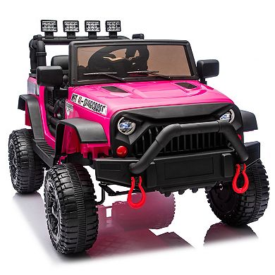 TOEMOA 24V Kids Ride On Car with Remote Control, 400W Motor, and Safety Features