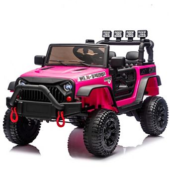 TOEMOA 24V Kids Ride On Car with Remote Control, 400W Motor, and Safety Features