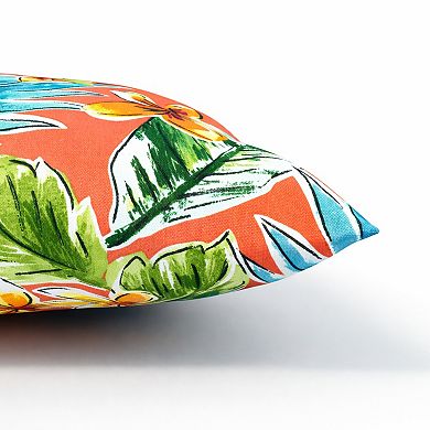 TOEMOA Set of 2 Outdoor Decorative Throw Pillows with Weather-Resistant Fabric