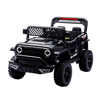 TOEMOA Kids Electric Ride-On Car with Remote Control and Swing Function