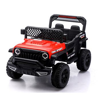 TOEMOA Kids Electric Ride-On Car with Remote Control and Swing Function