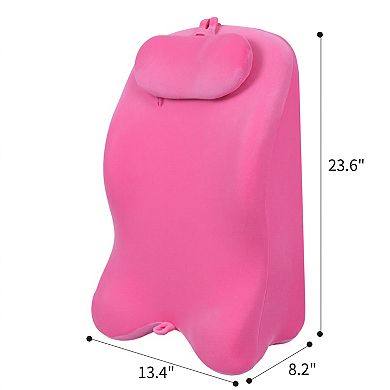 TOEMOA Ergonomic Posture Support Memory Foam Bed Pillow for Comfortable Sleep
