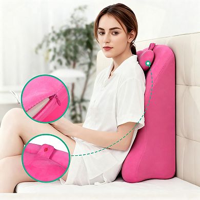 TOEMOA Ergonomic Posture Support Memory Foam Bed Pillow for Comfortable Sleep