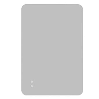 TOEMOA Modern Rectangular LED Bathroom Mirror with Anti-Fog and Adjustable Lighting