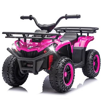 TOEMOA Children's Electric All-Terrain Vehicle with Bluetooth Music Playback
