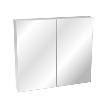 TOEMOA Wall Mounted Medicine Cabinet with Mirror and Adjustable Shelves