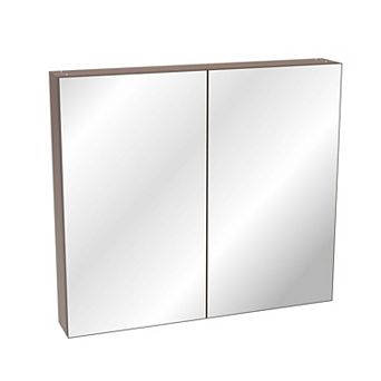 TOEMOA Wall Mounted Medicine Cabinet with Mirror and Adjustable Shelves