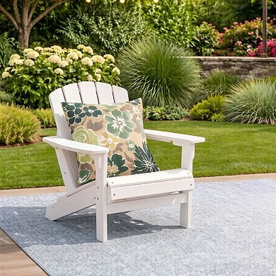 TOEMOA Set of 2 Outdoor Decorative Throw Pillows with Weather-Resistant Fabric