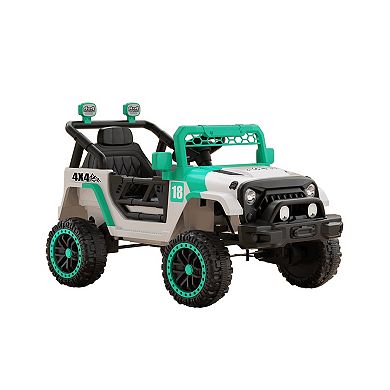 TOEMOA 12V Kids Electric Ride On Car with Remote Control for Outdoor Adventures