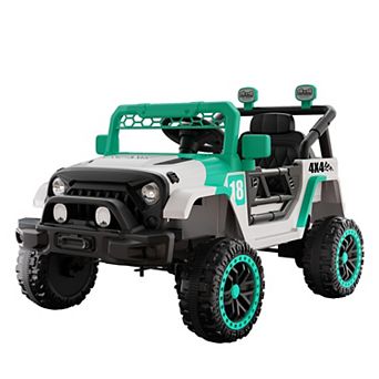 TOEMOA 12V Kids Electric Ride On Car with Remote Control for Outdoor Adventures