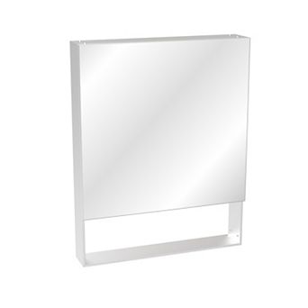 TOEMOA Wall Mounted Bathroom Medicine Cabinet with Mirror and Adjustable Shelves