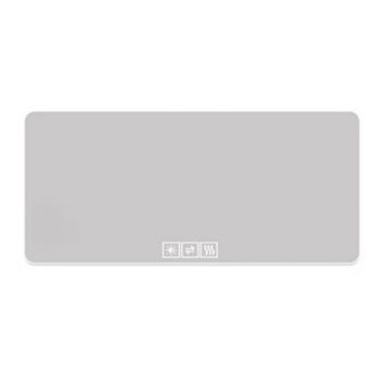 TOEMOA 48x24 Inch LED Backlit Bathroom Mirror with Anti-Fog and Dimmable Lighting