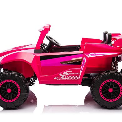 TOEMOA 2-Seater Children's Ride-On Toy Car with Remote Control