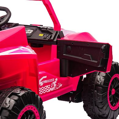 TOEMOA 2-Seater Children's Ride-On Toy Car with Remote Control