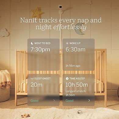Nanit Smart Baby Monitor System with Floor Stand