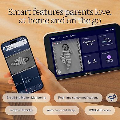 Nanit Smart Baby Monitor System & Wall Mount