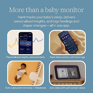 Nanit Smart Baby Monitor System & Wall Mount