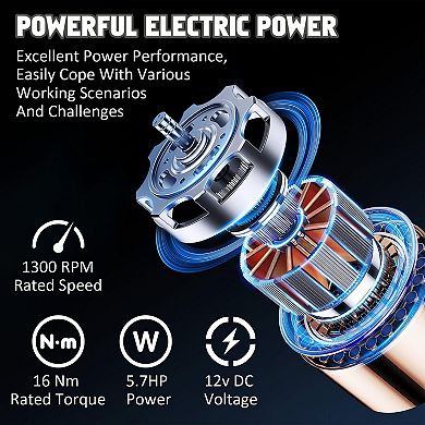 Truck Electric Winch Kit,Waterproof Steel Cable Truck Winch,Power Winch With Handheld Remote