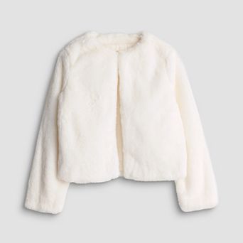 Girls 7-16 SO® Faux Fur Jacket in Regular & Plus Size