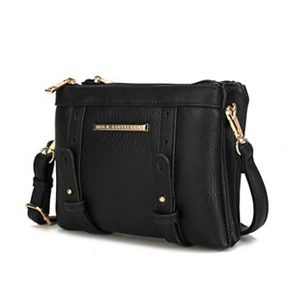 MKF Collection Elsie Multi Compartment Crossbody Bag