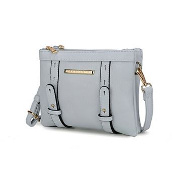 MKF Collection Elsie Multi Compartment Crossbody Bag