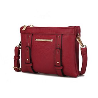 MKF Collection Elsie Multi Compartment Crossbody Bag