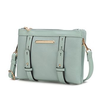 MKF Collection Elsie Multi Compartment Crossbody Bag