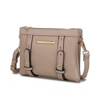 MKF Collection Elsie Multi Compartment Crossbody Bag