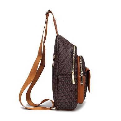 MKF Collection Kace M Logo Sling Bag