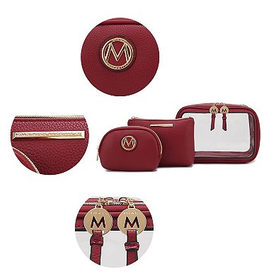 MKF Collection Laura 10-Piece Cosmetic Set
