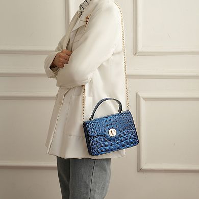 MKF Collection Mini Crossbody Bag with Chain Strap
