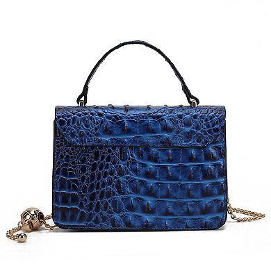 MKF Collection Mini Crossbody Bag with Chain Strap