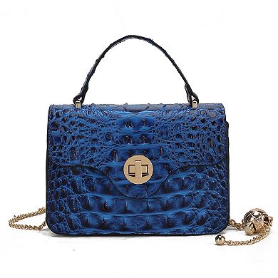 MKF Collection Mini Crossbody Bag with Chain Strap