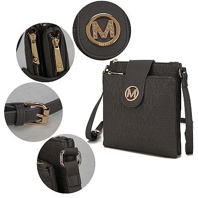 MKF Collection Marietta M Signature Crossbody Bag