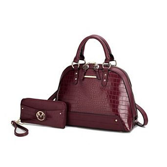 MKF Collection Nora Satchel Bag & Wallet