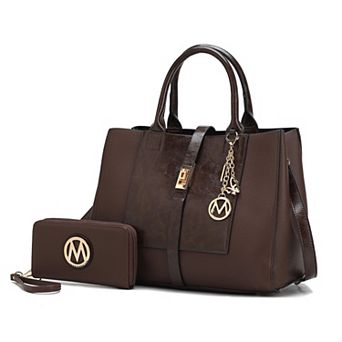 MKF Collection Yola Satchel Bag With Wallet